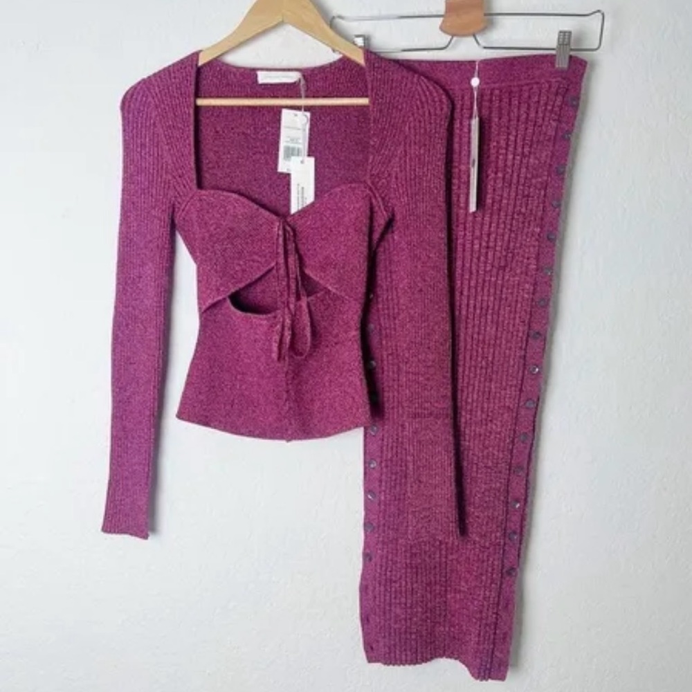 NWT JONATHAN SIMKHAI 2 piece sweater set! Gorgeous!size M